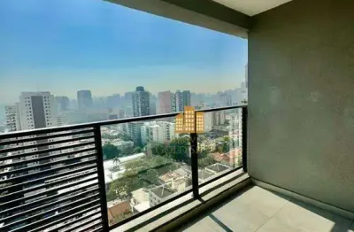 Studio com 1 dormitório à venda, 28 m² por r$ 480.000,00 - vila pompeia - são paulo/sp