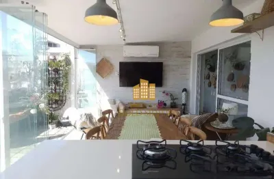 Cobertura com 2 dormitórios à venda, 134 m² - alto da lapa - são paulo/sp