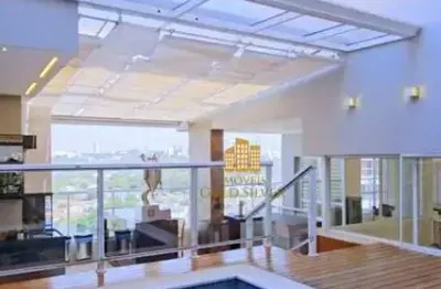 Cobertura com 4 dormitórios à venda, 255 m²  - Vila Anastácio - São Paulo/SP