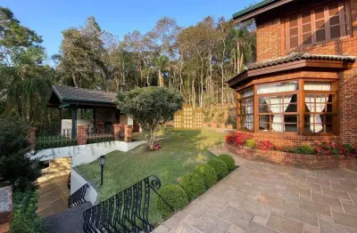 Casa maravilhosa com 4 dormitórios à venda, 481 m² por r$ 3.200.000 venda ou r$ 16.000 locação  - roseira - mairiporã/sp