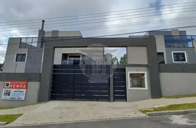 Casa em condomínio fechado com 3 quartos à venda na rua josé boguszewski, 65, abranches, curitiba, 127 m2 por r$ 1.019.084