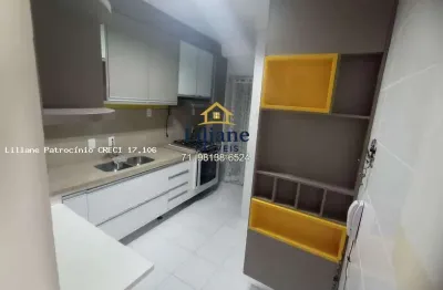 Apartamento para venda em salvador, paralela, 3 dormitórios, 1 suíte, 2 banheiros, 2 vagas