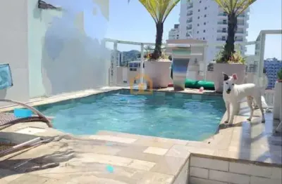 Cobertura  2 quartos  e 2 suítes piscina e churrasqueira  e 2 vagas de garagem