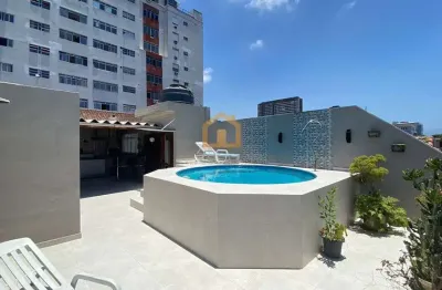 Sobrado à venda 3 suítes espaçosas – boqueirão, santos/sp 