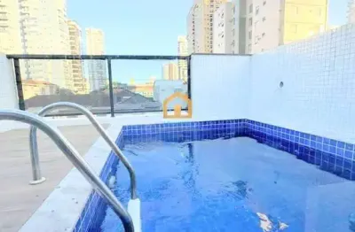 Casa duplex 3 dormitórios piscina e churrasqueira, 235 m²  - embaré - santos/sp