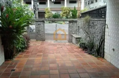 Casa sobreposta alta com  4 dormitórios, sendo 1 com suíte à venda - boqueirão - santos/sp