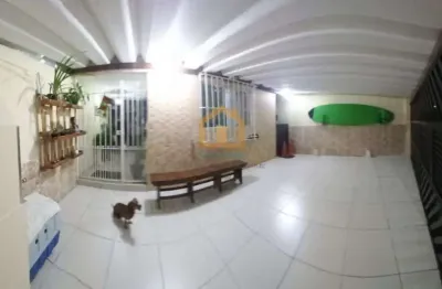 Casa com 3 dormitórios à venda, 131 m²,  parque bitaru - são vicente/sp