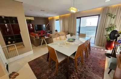 Apartamento com 3 dormitórios sendo três suítes eu uma dependência de empregada completa e uma vaga de garagem à venda, 150 m² por r$ 1.200.000 - centro - são vicente/sp