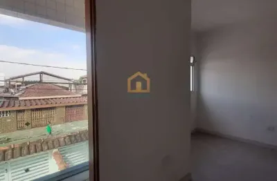 Casa sobreposta alta 2 dormitórios, sendo 1 suíte  à venda - santa maria - santos/sp