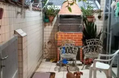 Casa com 2 dormitórios à venda - marapé - santos/sp
