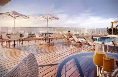 Lançamento luxuoso - residencial com lazer completo perto do mar, à venda no bairro gonzaga - santos/sp