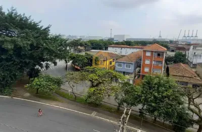 Apartamento 2 dormitórios amplos frente - bairro aparecida, santos/sp