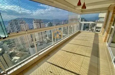 Apartamento de 2 suítes com vista panorâmica no coração do gonzaga – 25º andar