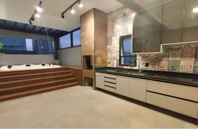 Cobertura  03 dormitórios, sendo 1 suíte – todos com vista para o mar 100m da praia – campo grande, santos