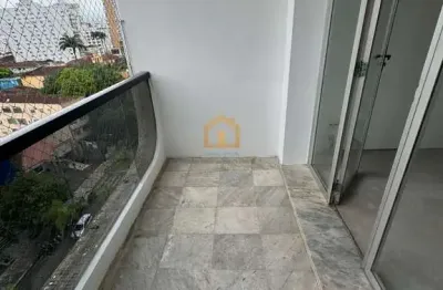 Apartamento de frente com vista livre - 2 dormitórios, andar alto à venda no bairro boqueirão  santos/sp