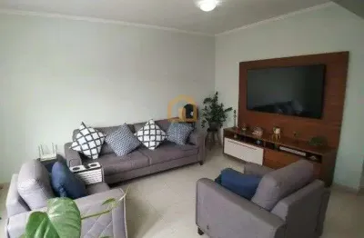 Sobrado com 3 dormitórios, sendo 1 suíte à venda - aparecida - santos/sp