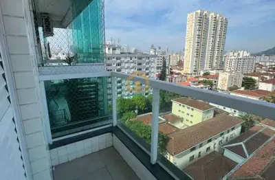 Apartamento com 2 quartos à venda na Rua Amazonas, Campo Grande, Santos