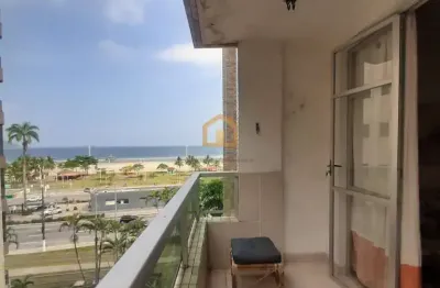 Apartamento com vista mar – próximo à praia – bairro itararé, são vicente/sp