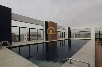 Apartamento, 1 suíte  vista livre - bairro boqueirão - santos/sp.