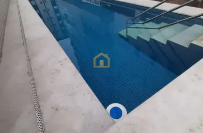 Cobertura duplex com vista para o mar e porto – bairro marapé, santos/sp