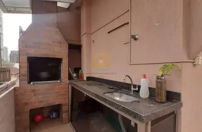 Cobertura em prédio de 3 andares. bairro embaré - santos/sp