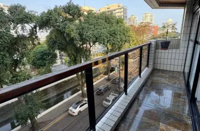 Apartamento 3 suítes e 2 vagas, 160,07 m² – gonzaga, santos/sp