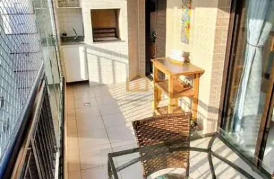 Apartamento alto padrão à venda 2 dormitórios, sendo 1 suíte – josé menino, santos/sp