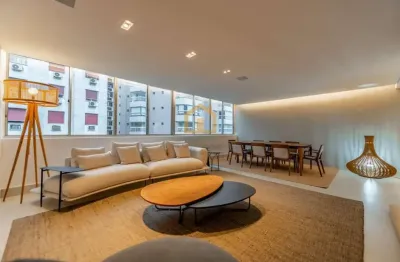Apartamento alto padrão 3 dormitórios, sendo 3 suítes e 5 banheiros em boqueirão, santos/sp
