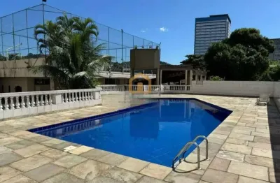 Apartamento à venda 2 dormitórios com vista livre – central park, santos
