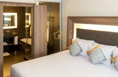 Flat com 1 quarto à venda na avenida ana costa, gonzaga, santos, 26 m2 por r$ 245.000