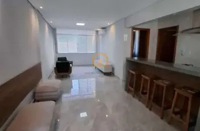 Apartamento 1 dormitório no  boqueirão, santos/sp | frente mar