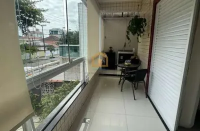 Casa sobreposta alta – 3 suítes – varanda gourmet – santos/sp