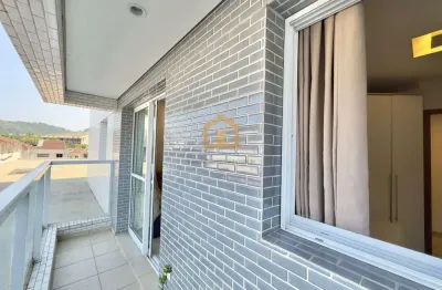 Apartamento 2 dormitórios, móveis planejados vila mathias - santos/sp