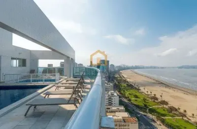 Apartamento de 76 m² com 2 suítes e lazer completo no bairro josé menino – santos