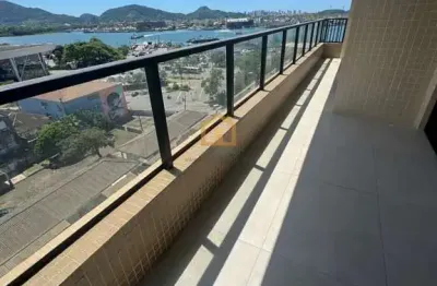 Apartamento 2 dormitórios, sendo 1 suíte  com vaga de garagem demarcada à venda no bairro ponta da praia  santos/sp
