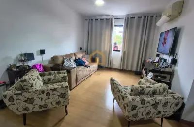 Apartamento 3 dorms com suíte e garagem demarcada à venda no bairro marapé - santos/sp