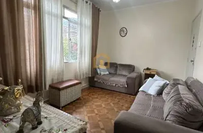 Apartamento 2 dormitórios e 1 banheiro em marapé, santos/sp