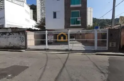 Apartamento com 2 dormitórios à venda, 55 m² - marapé - santos/sp