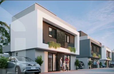 Sobrado em condomínio fechado, entrada facilitada, área de lazer com piscina!