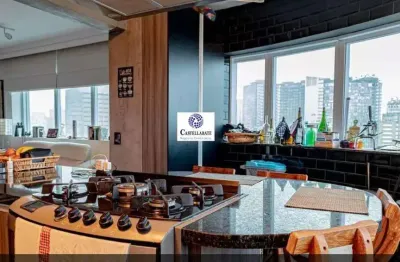 Apartamento mobiliado para venda em são paulo, centro, 1 dormitório, 1 suíte, 2 banheiros, 2 vagas