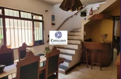 Casa / sobrado para venda em são paulo, vila antônio, 3 dormitórios, 1 suíte, 4 banheiros, 2 vagas