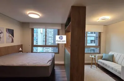 Apartamento mobiliado para locação em são paulo, pinheiros, 1 dormitório, 1 suíte, 1 banheiro, 1 vaga