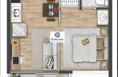 Studio para venda em são paulo, butantã, 1 dormitório, 1 banheiro
