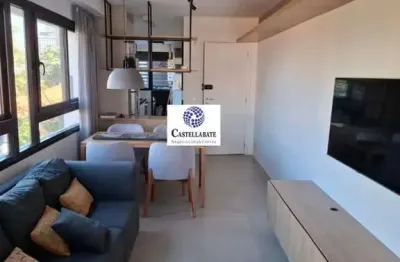 Apartamento mobiliado para locação em são paulo, pinheiros, 1 dormitório, 1 suíte, 1 banheiro, 1 vaga
