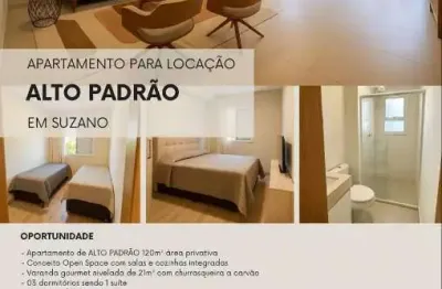 Apartamento para locação em suzano, meu cantinho, 3 dormitórios, 1 suíte, 1 banheiro, 2 vagas