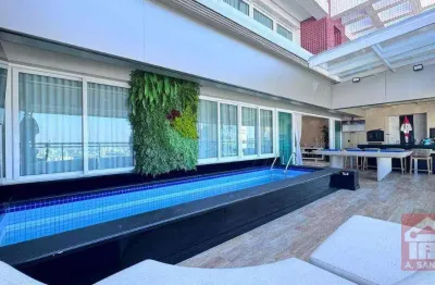 Apartamento com 4 suítes à venda, 466 m²  anália franco - são paulo/sp