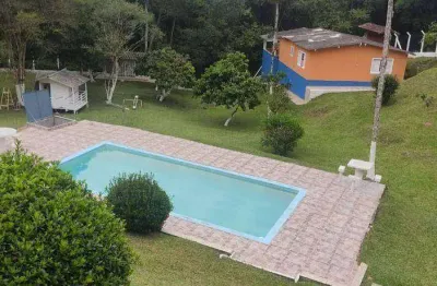 Chácara à venda, 5600 m² por r$ 650.000 - loteamento do recanto monjolo - juquitiba/são paulo