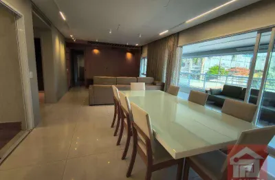 Apartamento garden para alugar, 240 m² tatuapé - são paulo/sp