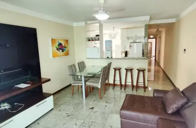 Apartamento locação anual . 02 quartos sendo 02 suítes + 01 quarto reversível, 01 vaga de garagem. centro de guarapari/es.