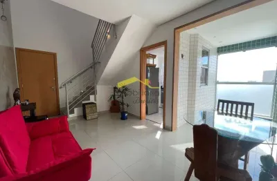 Cobertura à venda, 2 quartos, 1 suíte, 3 vagas, buritis - belo horizonte/mg